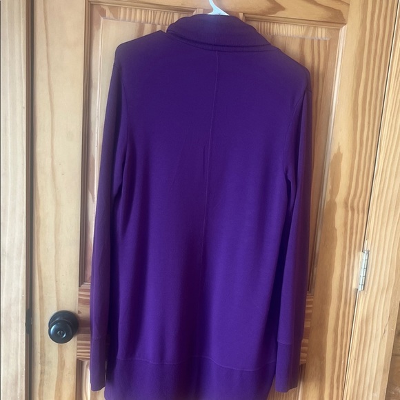 Athleta Deep Purple Women's Cardigan - Picture 10 of 13